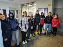 Школьники побывали на экскурсии в отделе полиции