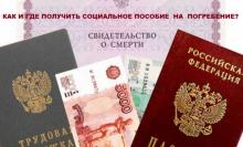 Пособие на погребение: как получить и кому положено?